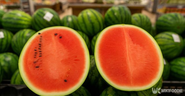 마트에 진열된 수박 모습. 기사 이해를 돕기 위해 AI로 만든 이미지입니다. / 위키푸디