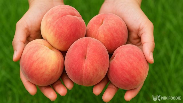 신비 복숭아 사진. / 위키푸디