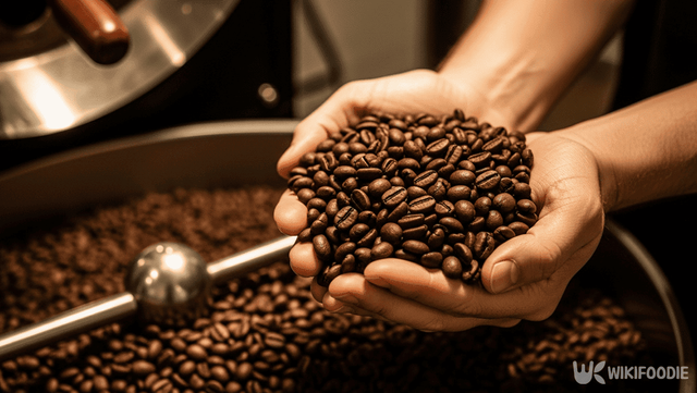 커피 원두를 로스팅하는 기계. / 위키푸디