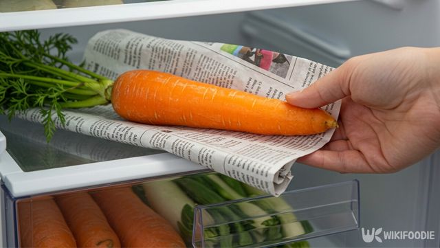 당근 껍질을 보관하는 자료 사진. / 위키푸디