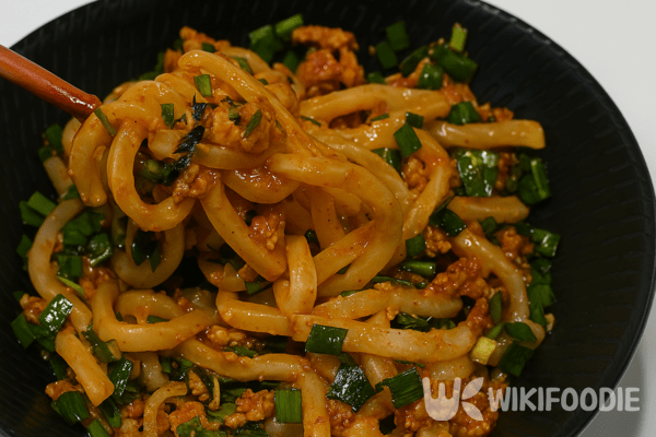 비빔 우동 자료 사진. / 위키푸디