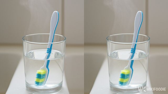 칫솔을 소독하는 자료 사진. / 위키푸디