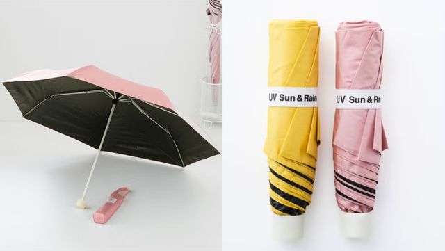 자외선 라벨 3단 암막 수동 우양산. / 다이소몰