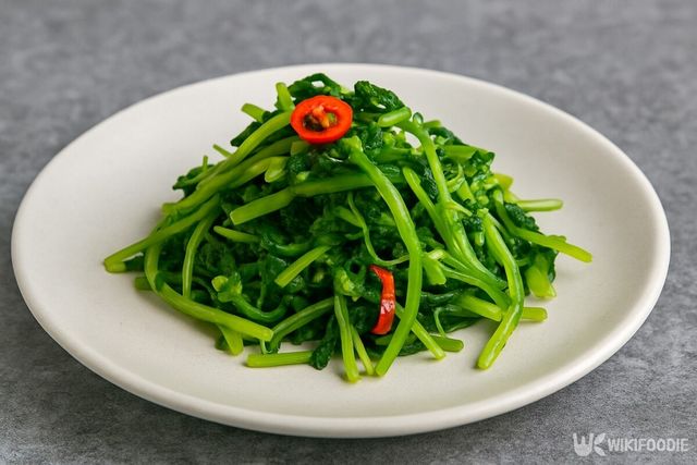 털별꽃아재비 나물무침 자료사진. 해당 이미지는 기사 이해를 돕기 위해 AI로 재연하였습니다. / 위키푸디