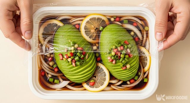 완성된 아보카도 장 모습. / 위키푸디