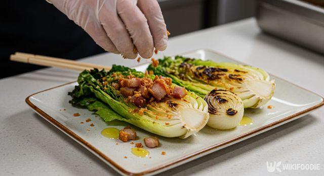 알배추구이 만드는 과정. 이해를 돕기 위해 AI 이미지 생성 프로그램으로 만든 참고 사진입니다. / 위키푸디