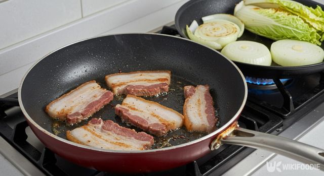 알배추구이 만드는 과정. 이해를 돕기 위해 AI 이미지 생성 프로그램으로 만든 참고 사진입니다. / 위키푸디