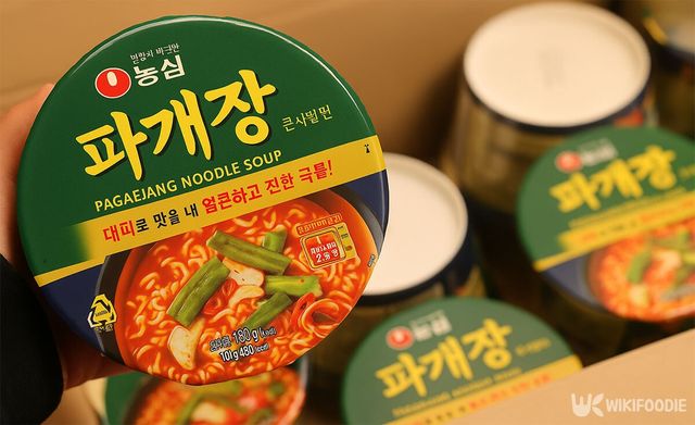 농심 파개장 큰사발면 자료사진. / 위키푸디