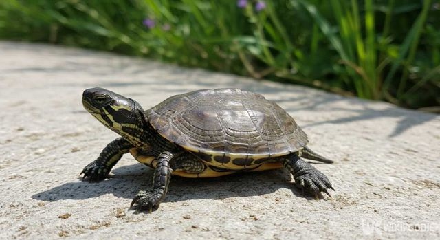 6월 멸종위기 야생생물 남생이 이해를 돕기 위해 AI로 만든 이미지 입니다. / 위키푸디