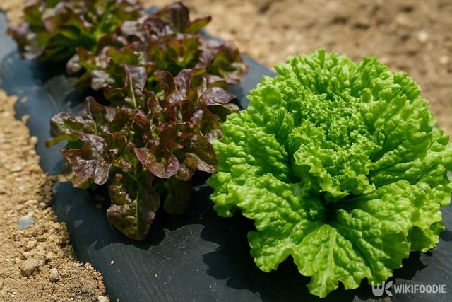 상추 검정비닐 자료사진. / 위키푸디