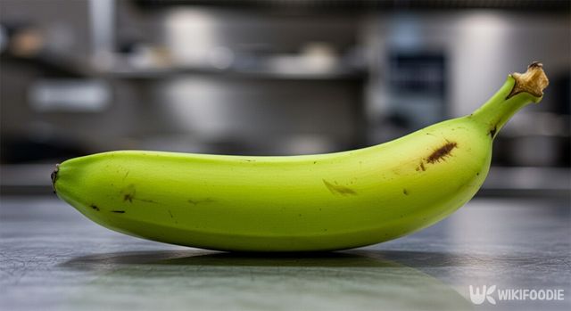 녹색 바나나 자료사진. / 위키푸디