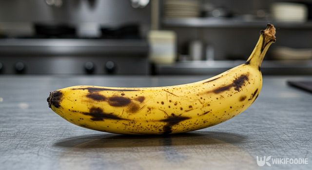 갈색 반점 바나나 자료사진. / 위키푸디