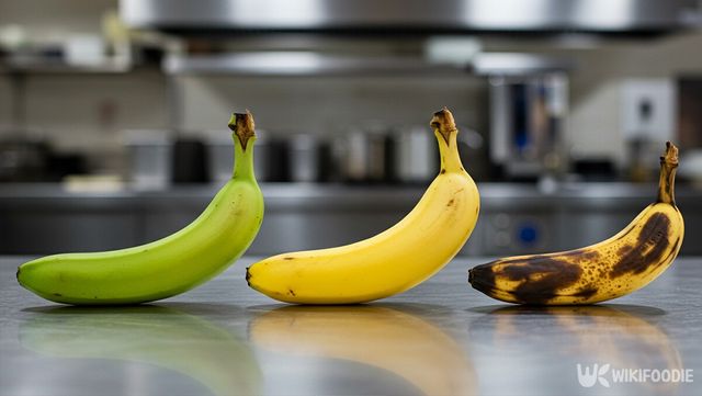 색이 바뀌면 성분도 바뀌는 바나나. / 위키푸디