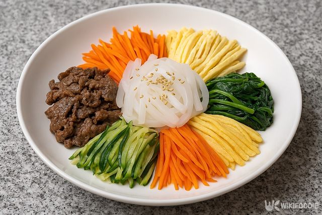 탕평채. 해당 이미지는 기사 이해를 돕기 위해 AI로 재연하였습니다. / 위키푸디