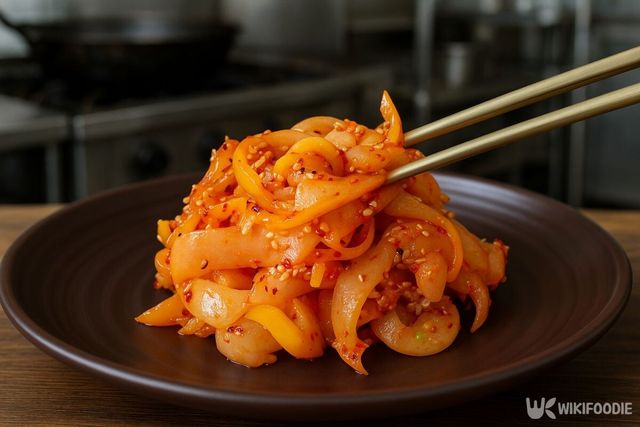 참외 무침. / 위키푸디