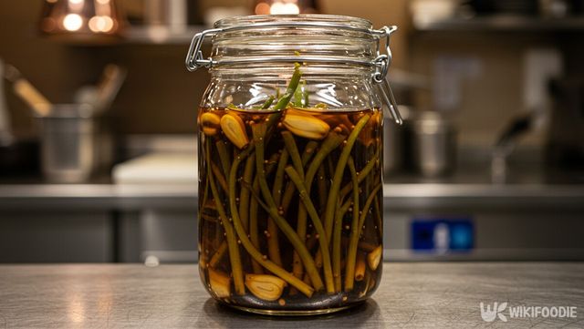 삼채 장아찌 자료사진. 이해를 돕기 위해 AI로 구현한 이미지입니다. / 위키푸디