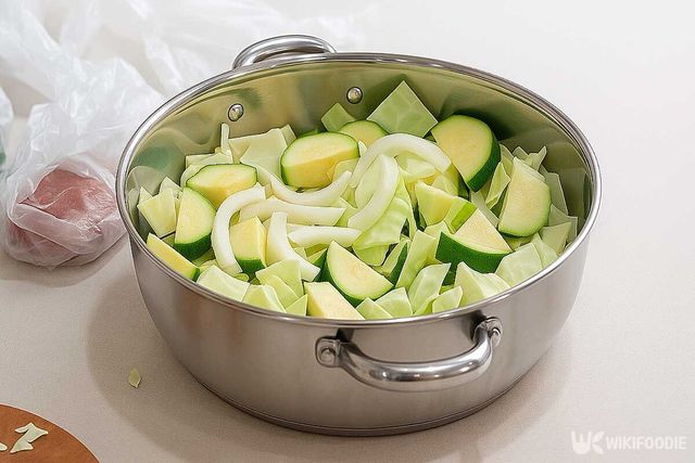 양배추찌개 만드는 법. / 위키푸디