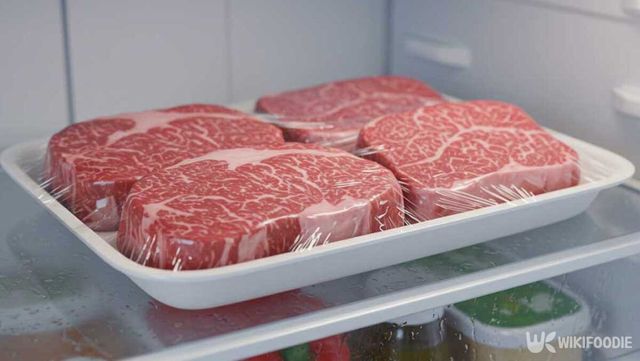 스테이크용 고기 보관 자료사진. / 위키푸디