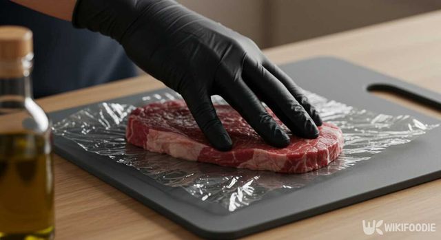 스테이크용 고기 보관 자료사진. / 위키푸디