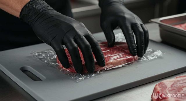 스테이크용 고기 보관 자료사진. / 위키푸디