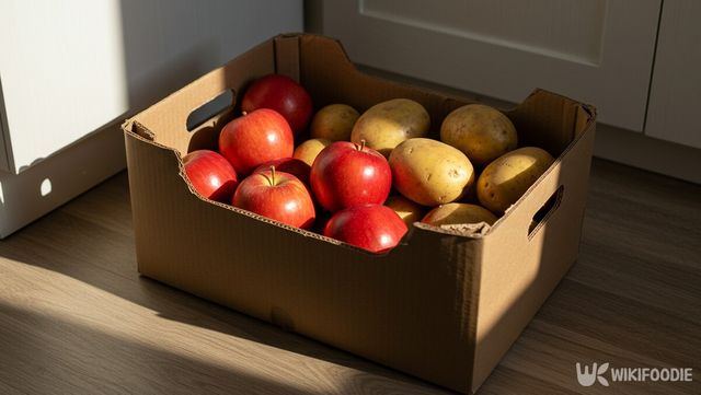 사과, 감자 자료 사진. / 위키푸디