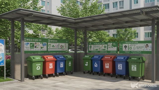 아파트 쓰레기장 자료 사진. / 위키푸디