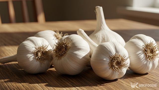 마늘 자료 사진. / 위키푸디