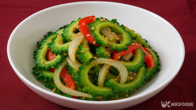 여주 무침 자료 사진. / 위키푸디