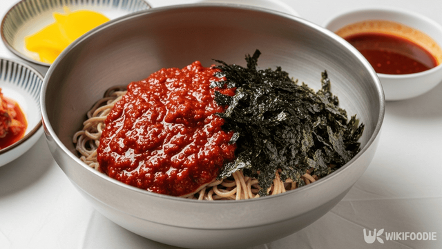 비빔막국수 사진. / 위키푸디