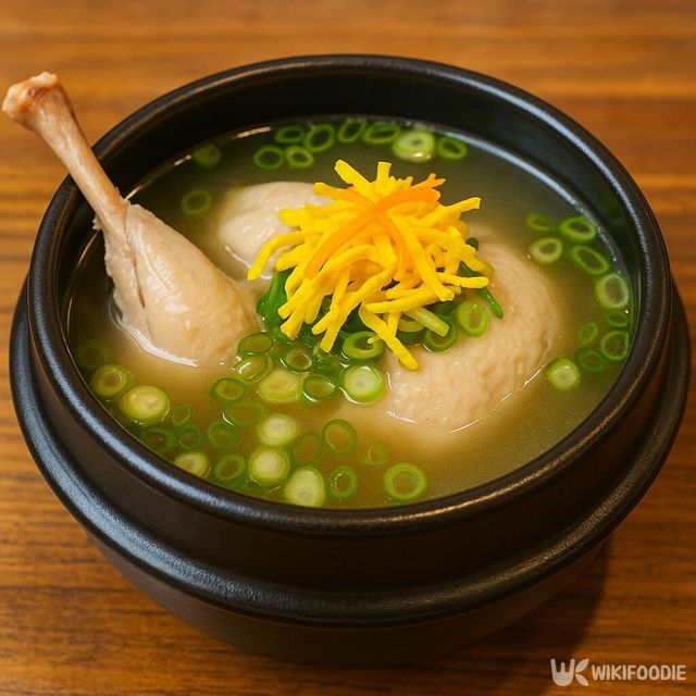 기사 이해를 돕기 위한 삼계탕 사진 / 위키푸디