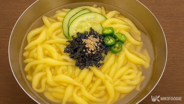 올챙이국수 자료 사진. / 위키푸디