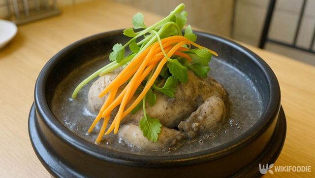 기사 이해를 돕기 위한 흑임자 삼계탕 사진 / 위키푸디