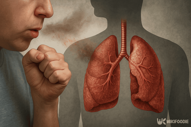 페와 기관지에 부정적인 영향을 끼친 사진 자료 / 위키푸디