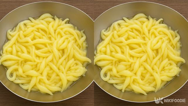 올챙이국수 자료 사진. / 위키푸디