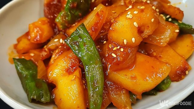 감자 조림 자료 사진. / 위키푸디