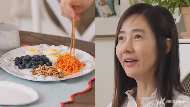 강수지 아침식단. / 유튜브 '강수지tv 살며사랑하며배우며'