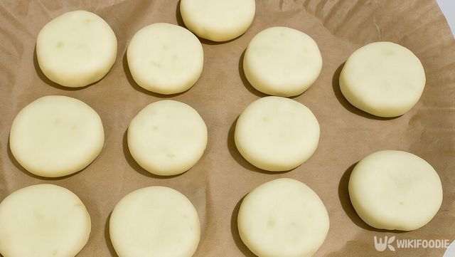 반죽을 동그랗게 만든 자료 사진. / 위키푸디