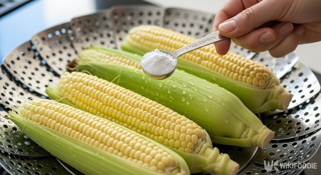옥수수와 베이킹 소다 사진. / 위키푸디