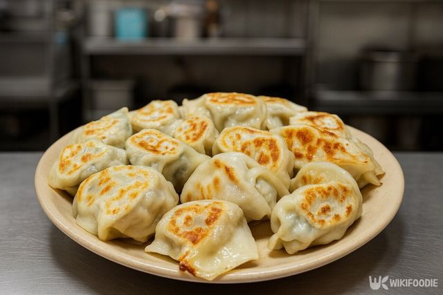 군만두 자료 사진. / 위키푸디