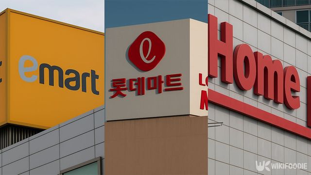 이마트, 롯데마트, 홈플러스 / 위키푸디