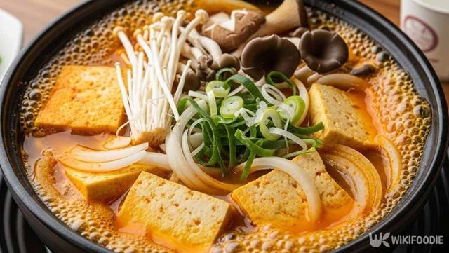 두부 전골 사진. / 위키푸디