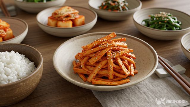 고본으로 만든 밥상 자료 사진. / 위키푸디