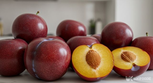 자두 자료사진. 해당 이미지는 기사 이해를 돕기 위해 AI로 재연하였습니다. / 위키푸디