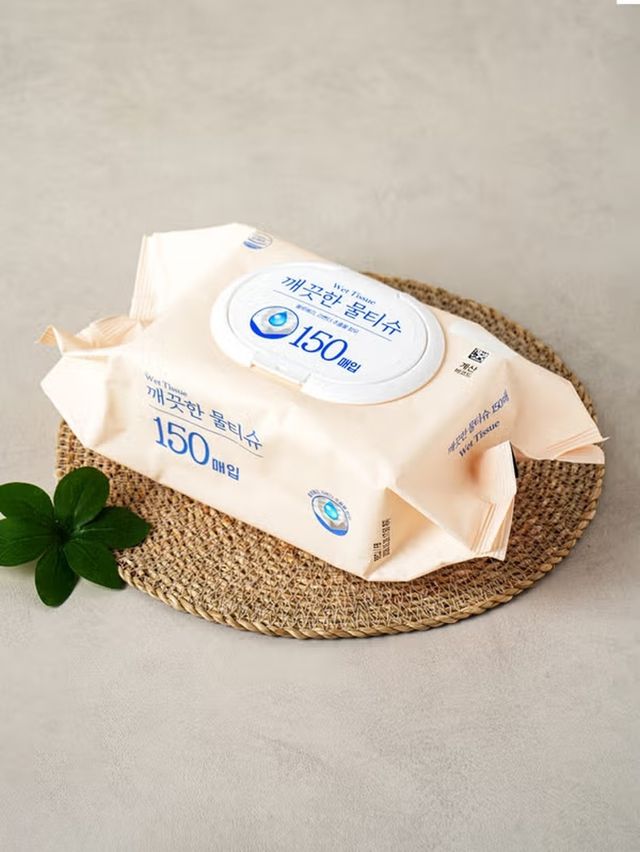 에끌라 깨끗한 물티슈 150매 사진. / 다이소몰