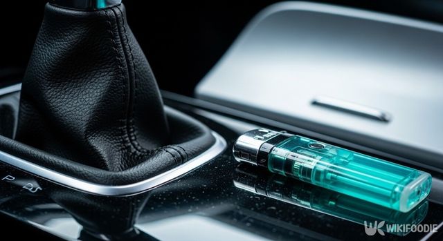 차량 내부의 라이터 사진. / 위키푸디