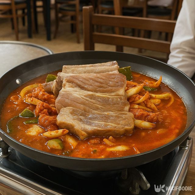 기사 이해를 돕기 위한 짜갈비 사진 / 위키푸디