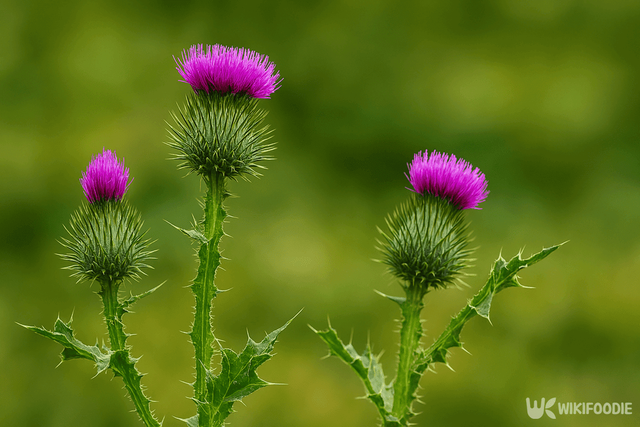 엉겅퀴 사진 자료 / 위키푸디