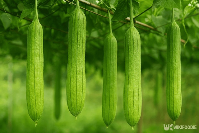 수세미 작물 사진 자료 / 위키푸디