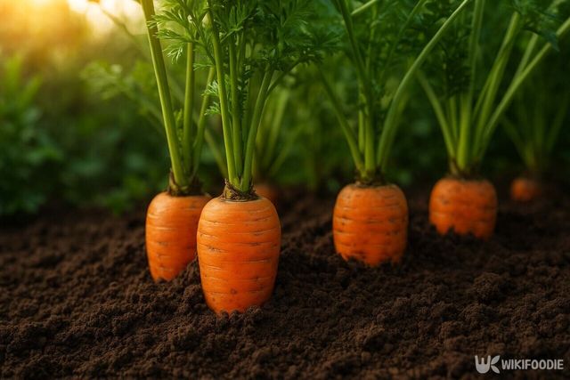 재배 전 당근 / 위키푸디