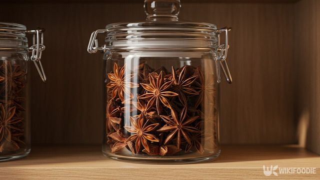 팔각을 밀폐 용기에 보관한 자료 사진. / 위키푸디